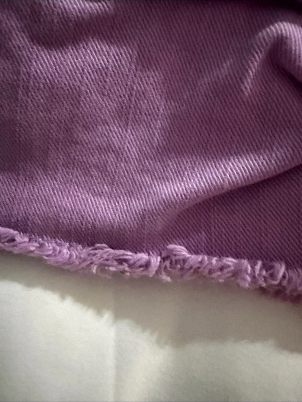 The Children's Place Lavender Distressed kids  Shorts